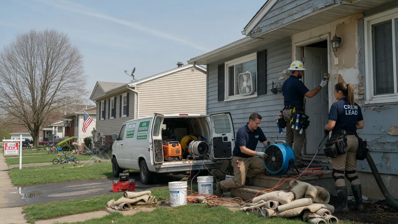 Flood Cleanup in Lakeville, IN near me