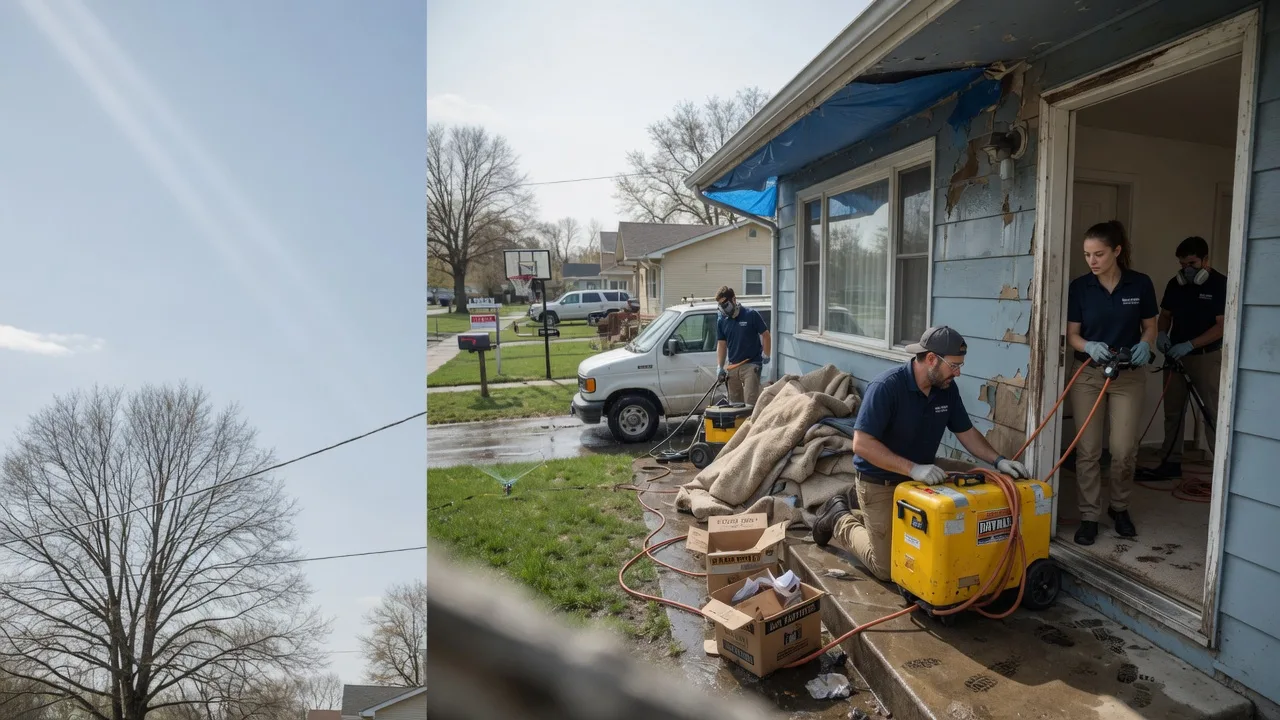 Basement Flood Cleanup in Lakeville, IN near me